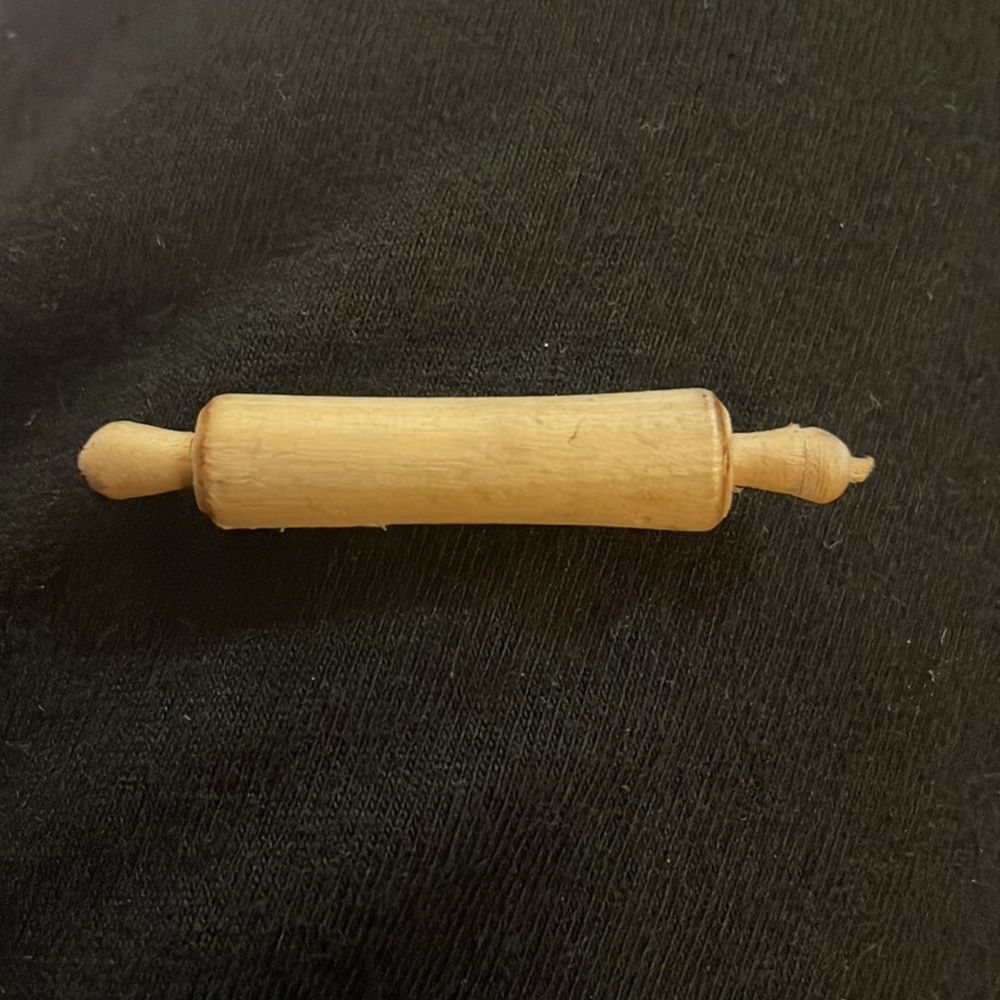 VTG Miniature Wooden Rolling Pin (Dollhouse)